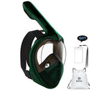 2019 Full Face Snorkeling Masks Panoramic View Anti-fog Anti-Leak Swimming Snorkel Scuba Underwater Diving Mask GoPro Compatible - PanasiaMarine.Com