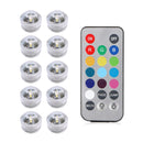 Xsky Submersible LED Lights Waterproof Night Lamp Remote Controller Battery Powered For Weeding Tea Light Vase Party Decor Light - PanasiaMarine.Com