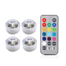 Xsky Submersible LED Lights Waterproof Night Lamp Remote Controller Battery Powered For Weeding Tea Light Vase Party Decor Light - PanasiaMarine.Com