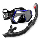YFXcreate Professional Scuba Diving Mask and Snorkels Anti-Fog Goggles Glasses Diving Swimming Easy Breath Tube Set - PanasiaMarine.Com