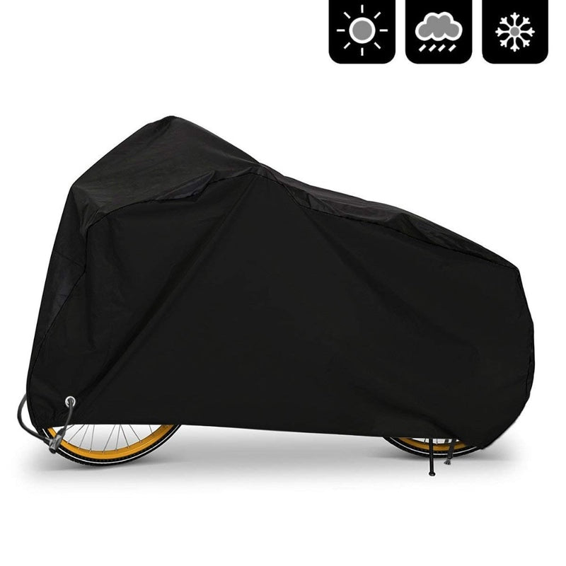 Bike Cover Outdoor Waterproof Bicycle Covers Rain Sun UV Dust Wind Proof with Lock Hole for Mountain Road Electric Bike, XL - PanasiaMarine.Com