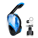 COPOZZ Full Face Snorkel Diving Mask Set Anti Fog Goggles with Camera Mount Compatible Underwater Wide View for Adult Youth - PanasiaMarine.Com