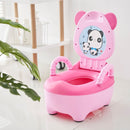 Baby potty toilet bowl training pan toilet seat children's pot kids bedpan portable urinal comfortable backrest cartoon cute pot - PanasiaMarine.Com