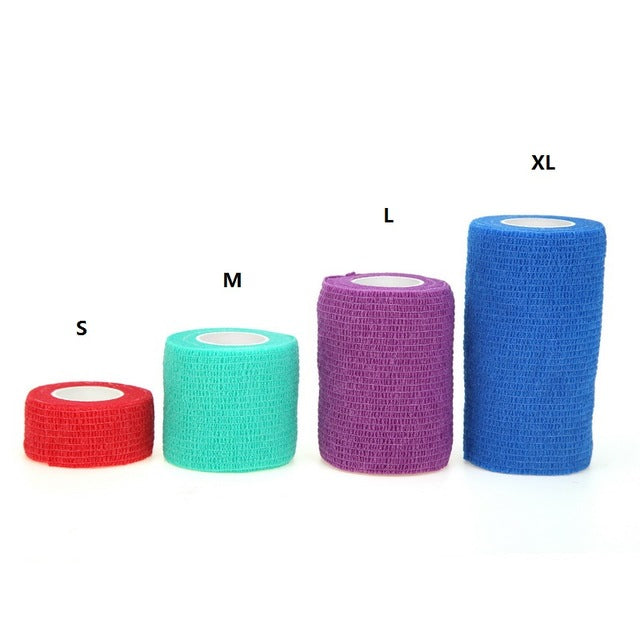 Outdoor Medical Bandage first aid kit Colorful Pet Bandage Adhesive elastic bandage Self adhesive breathable Tape - PanasiaMarine.Com