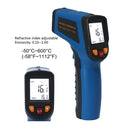Handheld Non-contact IR Infrared Thermometer Digital LCD Laser Pyrometer Surface Temperature Meter Imager C F Backlight -50~600C - PanasiaMarine.Com