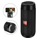 HANXI Column Portable Bluetooth Mini Speaker with Radio Waterproof Subwoofer Wireless Bluetooth Speakers Stereo Loudspeaker - PanasiaMarine.Com