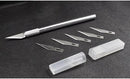 6 Blades Craft Artwork Cutting Knife DIY Carving Knife Stencil Scoring Hobby Chiseling Model Repairing Sculpture Scalpel Knife - PanasiaMarine.Com