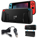 Nintend Switch Accessories Protective Case Guard Cover TPU Shell Docking Handle Grips w/ Card Slot For Nintendos Nintendoswitch - PanasiaMarine.Com
