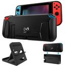 Nintend Switch Accessories Protective Case Guard Cover TPU Shell Docking Handle Grips w/ Card Slot For Nintendos Nintendoswitch - PanasiaMarine.Com