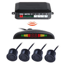 12V Auto Parktronic LED Parking Sensor With 4 Sensors Reverse Backup Car Parking Radar Monitor Detector System Backlight Display - PanasiaMarine.Com