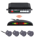 12V Auto Parktronic LED Parking Sensor With 4 Sensors Reverse Backup Car Parking Radar Monitor Detector System Backlight Display - PanasiaMarine.Com