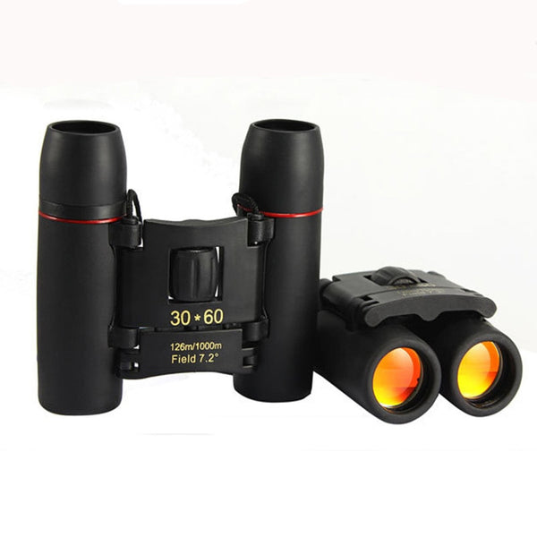 Zoom Telescope 30x60 Folding Binoculars with Low Light Night Vision for outdoor bird watching travelling hunting camping - PanasiaMarine.Com