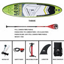 AQUA MARINA THRIVE Surfing Board Inflatable Surfboard SUP Paddle Surfing Board Stand Up SUP Paddleboard 300*75*15cm For Surfing - PanasiaMarine.Com