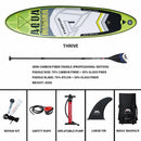 AQUA MARINA THRIVE Surfing Board Inflatable Surfboard SUP Paddle Surfing Board Stand Up SUP Paddleboard 300*75*15cm For Surfing - PanasiaMarine.Com