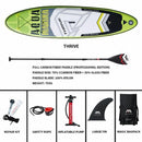 AQUA MARINA THRIVE Surfing Board Inflatable Surfboard SUP Paddle Surfing Board Stand Up SUP Paddleboard 300*75*15cm For Surfing - PanasiaMarine.Com