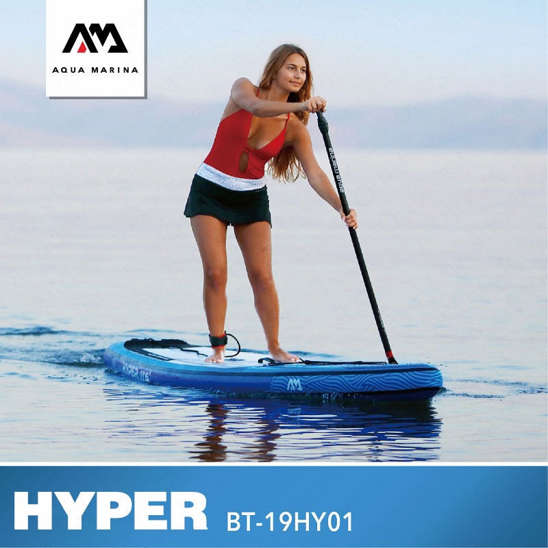 AQUA MARINA HYPER Surf Board Surfing Board Stand Up Paddleboard Inflatable SUP Paddle Board SUP Board For Surfing 350*79*15CM - PanasiaMarine.Com