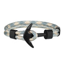 Kirykle Hot Sale Couple Bracelets Fashion Alloy Anchor Bracelets Bangles braided Polyester Rope Bracelets for Women Men Gifts - PanasiaMarine.Com