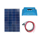 Kit Panel Solar 100w 12v Batterie Solaire Solar Charge Controller 12v/24v 10A PWM LCD Marine Yachts Boats Caravan Car Camp - PanasiaMarine.Com