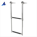 boat accessories marine Marine Stainless Steel Telescoping 2 Step Ladder Upper Swim Platform Boat Yacht - PanasiaMarine.Com