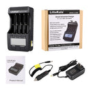 Liitokala lii-500 lii-500S LCD 3.7V 1.2V 18650 26650 21700 Battery Charger with screen ,Test the battery capacity Touch control - PanasiaMarine.Com