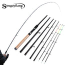 Sougayilang Fishing Rod 99% Carbon Feeder Rod Fuji O-ring 300cm Length 6 Sections Lure Fishing Stick Fishing Tackle De Pesca - PanasiaMarine.Com