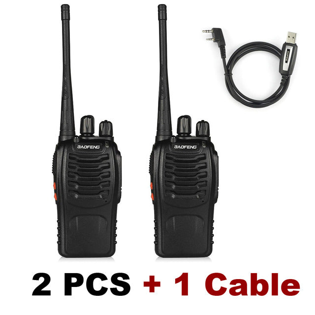 2 PCS 4 PCS Baofeng BF-888S Walkie Talkie Handheld Pofung 888s UHF 5W 400-470MHz 16CH Two Way Portable Scan Monitor Ham CB Radio - PanasiaMarine.Com