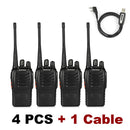 2 PCS 4 PCS Baofeng BF-888S Walkie Talkie Handheld Pofung 888s UHF 5W 400-470MHz 16CH Two Way Portable Scan Monitor Ham CB Radio - PanasiaMarine.Com