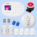 KERUI Wireless Home Security WIFI GSM GPRS Alarm System W20 APP Remote Control RFID Card Disarm System With 2.4 inch TFT Touch - PanasiaMarine.Com