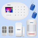 KERUI Wireless Home Security WIFI GSM GPRS Alarm System W20 APP Remote Control RFID Card Disarm System With 2.4 inch TFT Touch - PanasiaMarine.Com