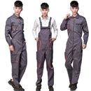 Strap Work Pant Multi-pocket Tool Work Safety Clothing Suits Auto Repair Labor Insurance Repairman Sleeveless Coveralls DYF001 - PanasiaMarine.Com