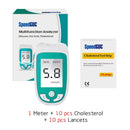 3in1 Multi-Function Cholesterol&Uric acid& blood glucose meter Monitoring system Diabetes Gout Device with Test Strips &Lancets - PanasiaMarine.Com