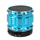 Bluetooth Speaker Metal Wireless Mini Smart Portable Audio Subwoofer For Mobile Phones Tablets PC Outdoor Home Support TF U Disk - PanasiaMarine.Com
