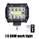 Led Light Bar 4 Inch 60W LED Work Light Bar Combo Offroad 4x4 Fog Light Driving Light Lamp for Truck 12V Headlight for Boat - PanasiaMarine.Com