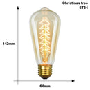 Retro Edison Light Bulb E27 220V 40W ST64 G80 G95 T10 T45 T185 A19 A60 Filament Incandescent Ampoule Bulbs Vintage Edison Lamp - PanasiaMarine.Com