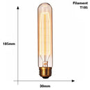 Retro Edison Light Bulb E27 220V 40W ST64 G80 G95 T10 T45 T185 A19 A60 Filament Incandescent Ampoule Bulbs Vintage Edison Lamp - PanasiaMarine.Com