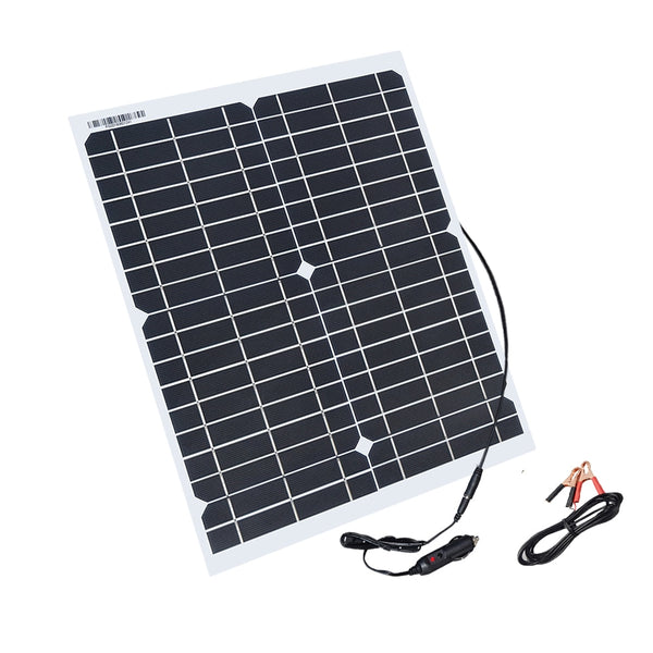 Boguang flexible solar panel 20w panels solar cells cell module DC for car yacht light RV 12v battery boat 5v outdoor charger - PanasiaMarine.Com