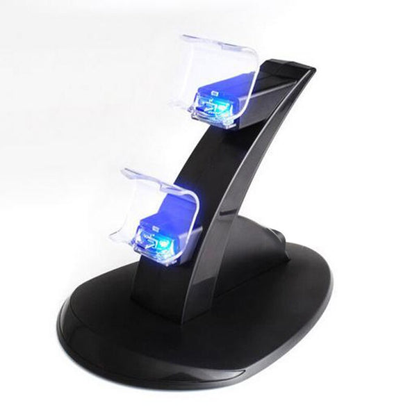 Dual Charger Controller Stand Docking Station Charging Stand for PlayStation 4 PS 4 Gaming Console PS4 Accessories - PanasiaMarine.Com