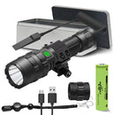 60000 lumens most powerful tactical flashlight usb torch light rechargeable hunting led flashlight cree xml l2 hand lamp - PanasiaMarine.Com