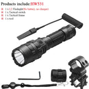 60000 lumens most powerful tactical flashlight usb torch light rechargeable hunting led flashlight cree xml l2 hand lamp - PanasiaMarine.Com