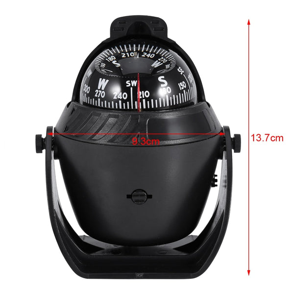 High Precision LED Light Pivoting Compass Navigation Electronic Compass For Marine Boat Car  Boat Compass, LED Light Compass, - PanasiaMarine.Com