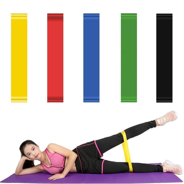 5 pcs Resistance Bands Rubber Band Workout loops Latex Yoga Gym Strength Training Athletic hip elastic Bands for Fitness - PanasiaMarine.Com