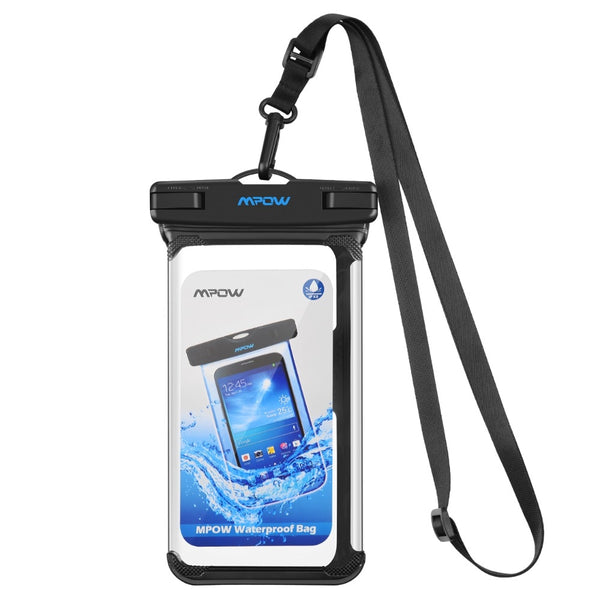 Mpow IPX8 Waterproof Phone Pouch Underwater Swimming Bags Phone Case PVC Crystal Clear Key Bag For iPhone for Samsung for Huawei - PanasiaMarine.Com